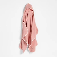 Nachi Organic Pink Hooded Kids Towel