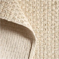 Nantucket Jute Ivory Handwoven Area Rug 6'x9'