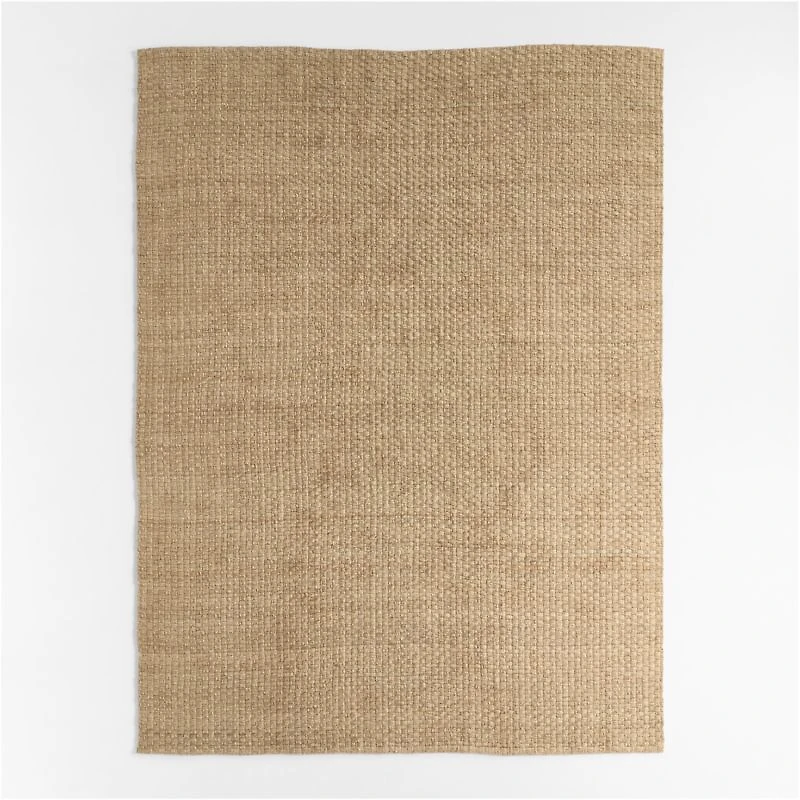 Nantucket Jute Natural Handwoven Area Rug 8'x10'