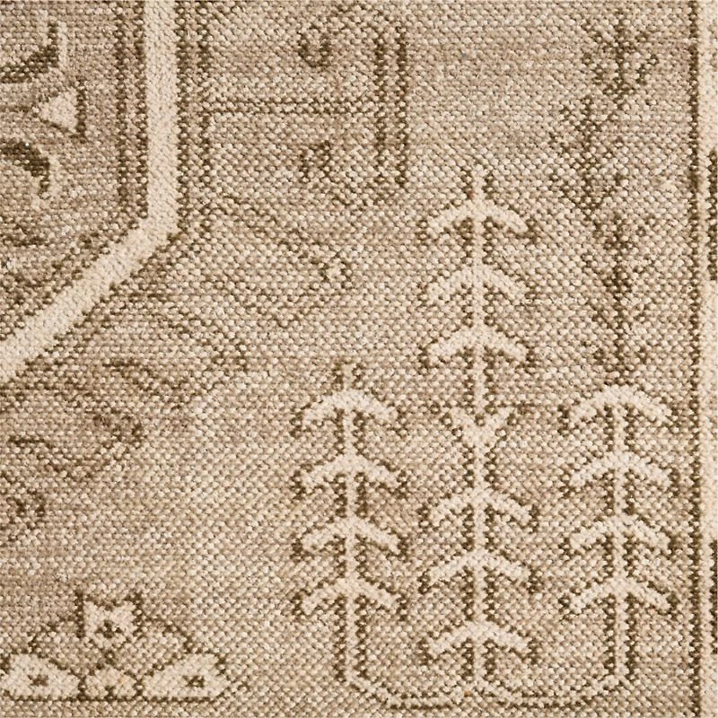 Naples Performance Traditional Ivory Handknotted Area Rug 8'x10'