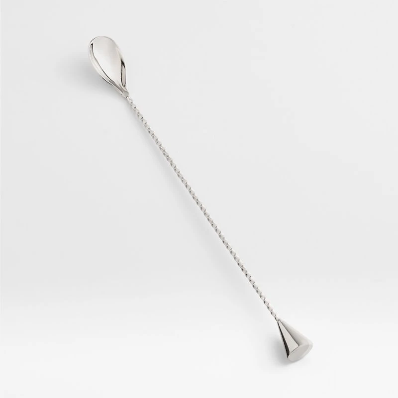 Nara Stainless Steel Bar Spoon with Muddler