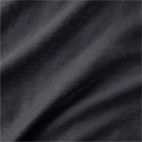 Aire Natural Hemp Midnight Navy Blue Twin/Twin XL Bed Sheet Set