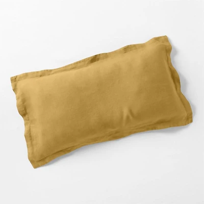 Aire Natural Hemp Savannah Yellow King Bed Pillow Sham