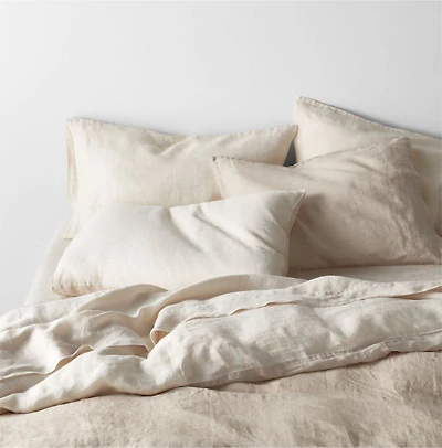 Aire Natural Hemp Full/Queen Duvet Cover