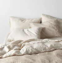 Aire Natural Hemp Full/Queen Duvet Cover