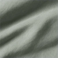 Aire Natural Hemp Shadow Sage Green King Duvet Cover