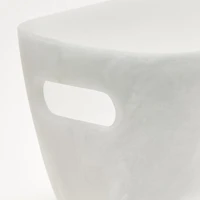 Naya White Resin Beverage Tub