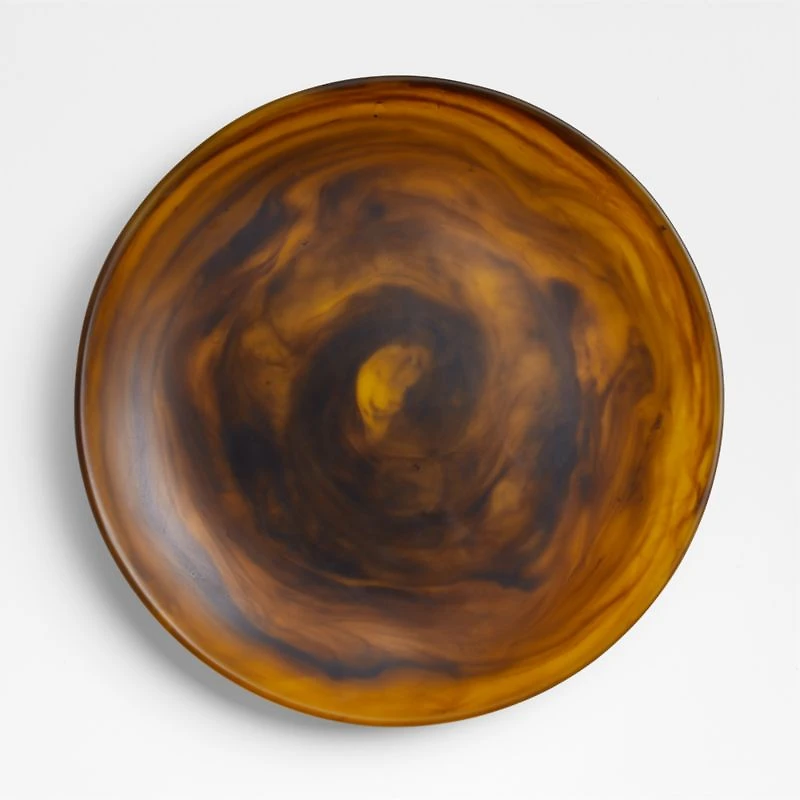 Naya Tortoise Resin Dinner Plate