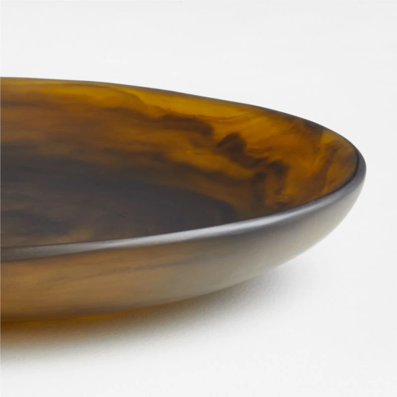 Naya Tortoise Resin Salad Plate
