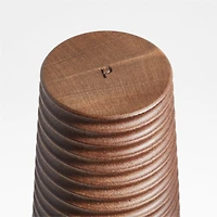 Ndwono Ne Ya Dark Acacia Wood Pepper Mill by Eric Adjepong