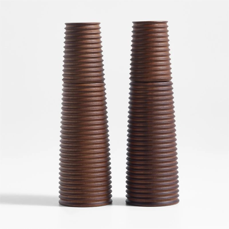 Ndwono Ne Ya Dark Acacia Wood Pepper Mill by Eric Adjepong