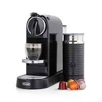 Nespresso ® by De'Longhi ® Citiz Black Espresso Machine with Aeroccino Frother