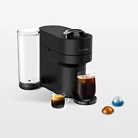 Nespresso ® Limited-Edition Vertuo Pop+ Coffee and Espresso Maker by De'Longhi ® Matte Black with Dark Chrome Accents