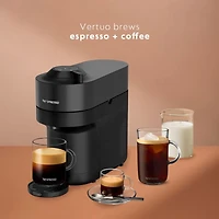 Nespresso ® by De'Longhi ® Vertuo Pop+ Liquorice Black Espresso Machine