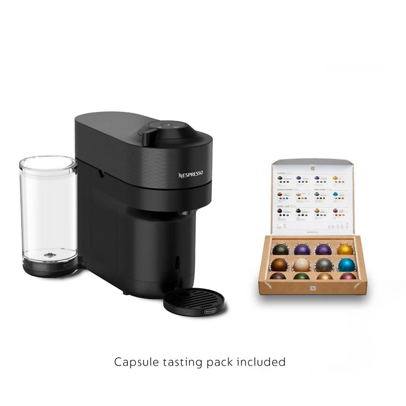 Nespresso ® by De'Longhi ® Vertuo Pop+ Liquorice Black Espresso Machine