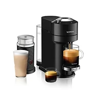 Nespresso ® by Breville ® Classic Black Vertuo Next Premium Coffee and Espresso Machine with Aeroccino Frother