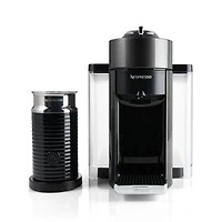 Nespresso ® by De'Longhi ® Graphite Metal Vertuo Coffee and Espresso Machine with Aeroccino Frother