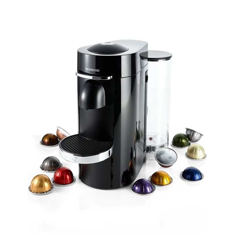 Nespresso ® by De'Longhi ® Black VertuoPlus Deluxe Coffee and Espresso Machine