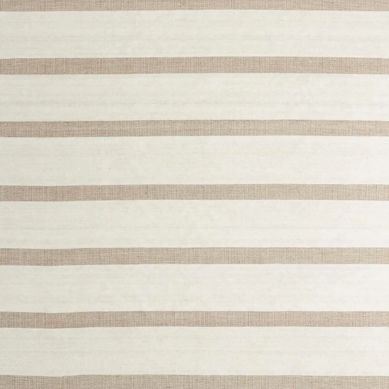 Newport Performance Wool-Blend Handwoven Brown Area Rug 6'x9'