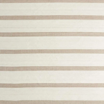 Newport Performance Wool-Blend Handwoven Brown Area Rug 6'x9'