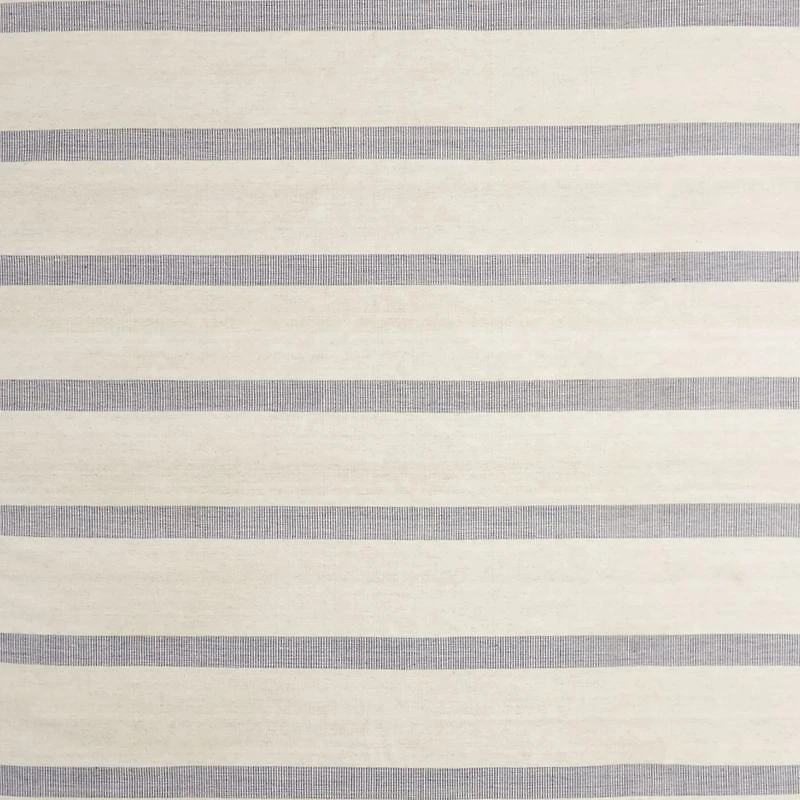 Newport Performance Wool-Blend Handwoven Navy Blue Area Rug 9'x12'