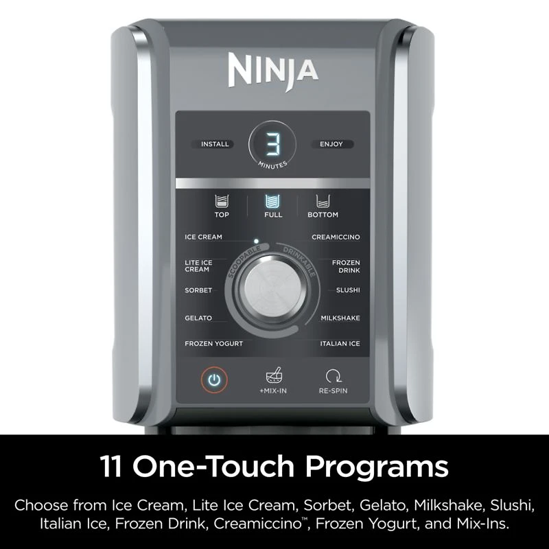 Ninja ® CREAMi ® Deluxe 11-in-1 Ice Cream and Frozen Treat Maker