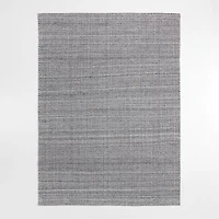 Niseko Performance Handwoven Dark Grey Area Rug 6'x9'