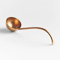 Nkwanta Hammered Brass Punch Bowl Ladle by Eric Adjepong