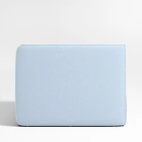 Noa Light Blue Kids Twin Daybed with Storage and Trundle Bed