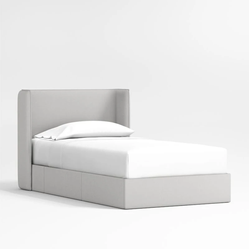 Noa Shelter Upholstered Kids Full Storage Bed