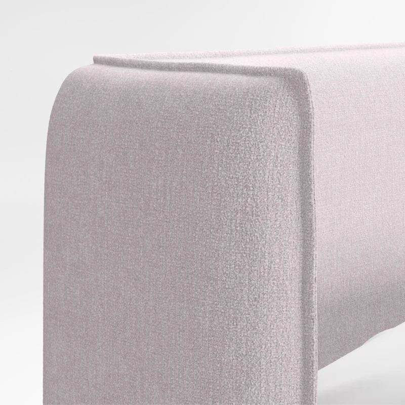 Noa Shelter Lilac Upholstered Kids Twin Headboard