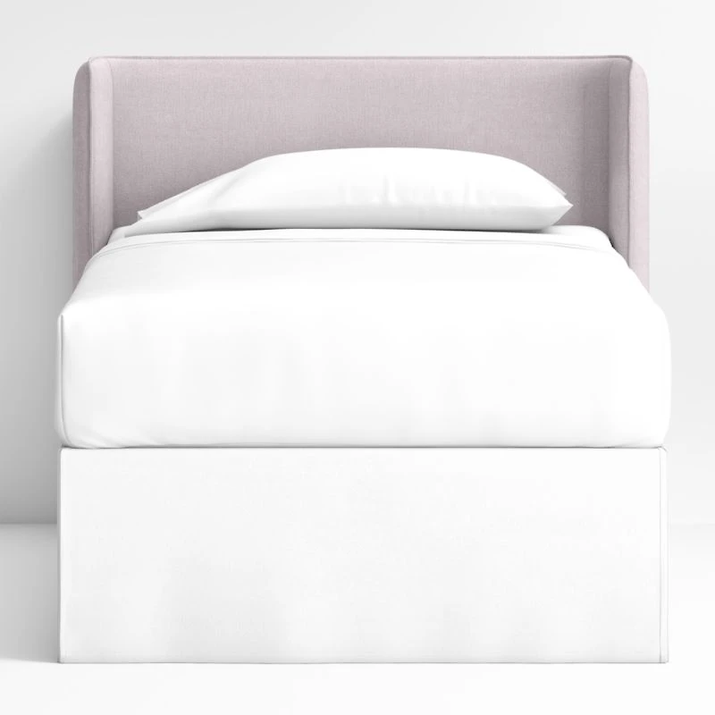 Noa Shelter Lilac Upholstered Kids Twin Headboard