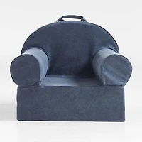 Large Dark Indigo Kids Lounge Nod Chair
