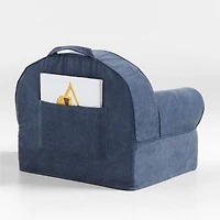 Dark Indigo Kids Lounge Nod Chair