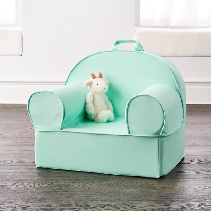 Large Mint Nod Chair