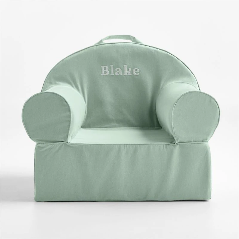 Large Volta Teal Kids Lounge Nod Chair Cover