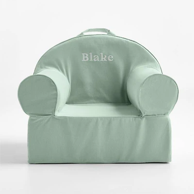 Large Volta Teal Kids Lounge Nod Chair Cover