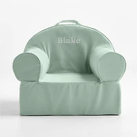 Large Volta Teal Kids Lounge Nod Chair Cover