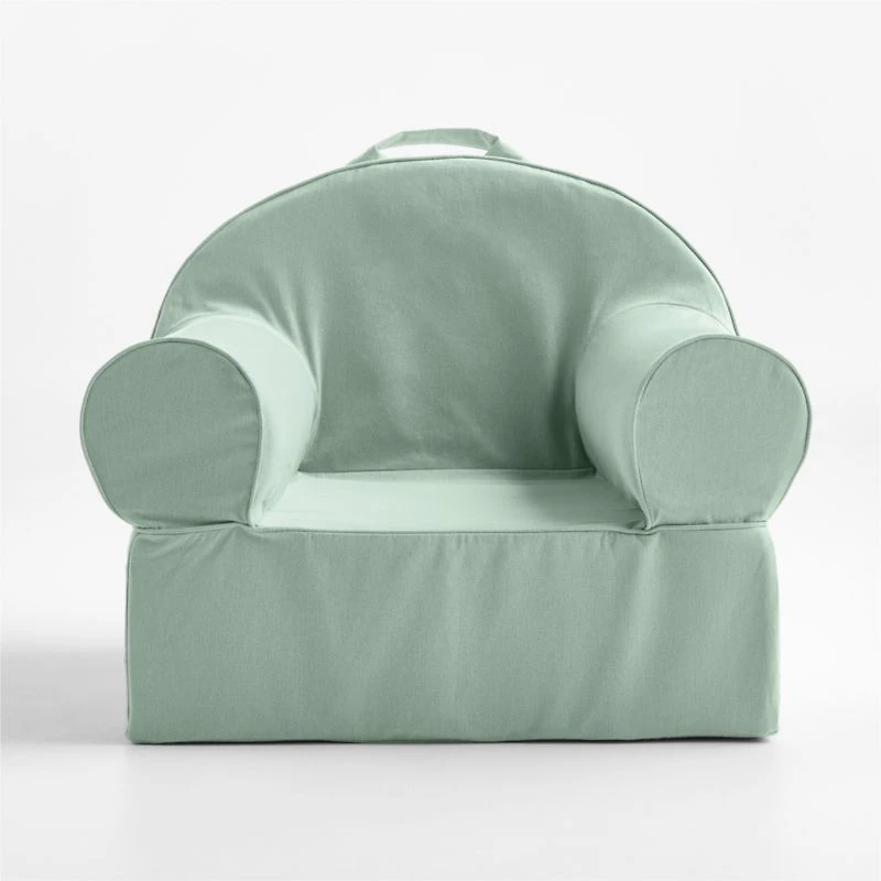 Large Volta Teal Kids Lounge Nod Chair Cover