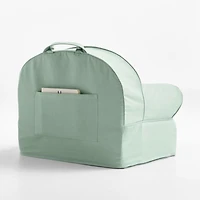 Small Volta Teal Kids Lounge Nod Chair