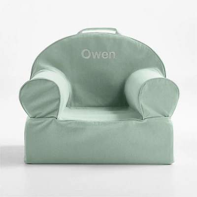 Small Volta Teal Kids Lounge Nod Chair