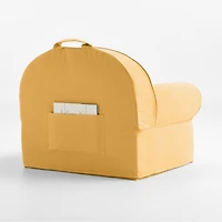 Large Savannah Yellow Kids Lounge Nod Chair Cover