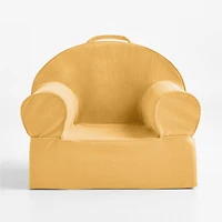 Small Savannah Yellow Kids Lounge Nod Chair Cover