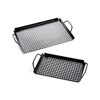 Non-Stick Grill Grids, Set of 2