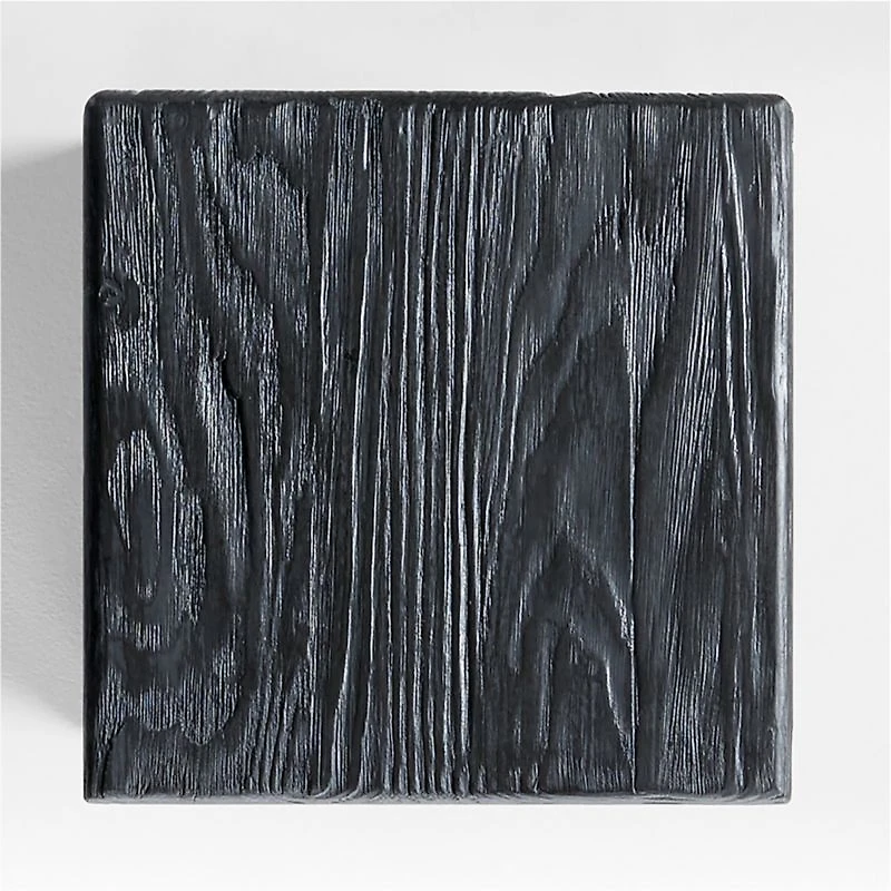 Nord Charcoal Wood End Table