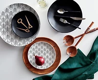 Jace 5-Piece Black Handle Flatware Place Setting