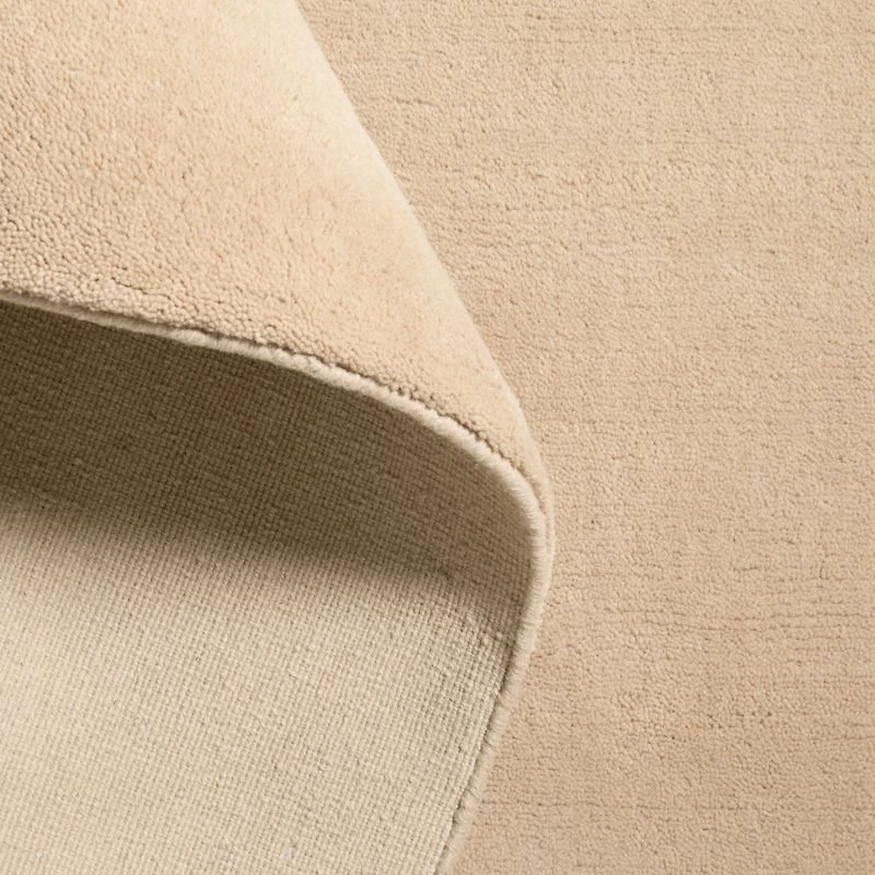 Northbrook Wool Handwoven Camel Tan Rug Swatch 12"x18"