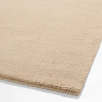 Northbrook Wool Handwoven Camel Tan Rug Swatch 12"x18"