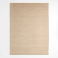 Northbrook Wool Handwoven Camel Tan Rug Swatch 12"x18"