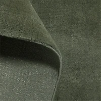 Northbrook Wool Handwoven Green Rug Swatch 12"x18"